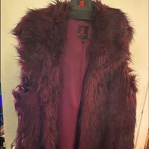 Adrienne Landau Beautiful fur vest